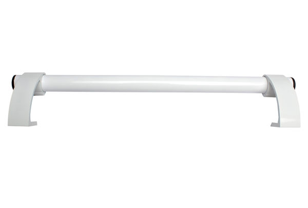 Ручка офисная прямая NOVOLINE, 30/500 мм, RAL 9016 белый