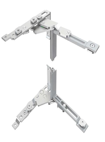Скрытая поворотная петля KIN LONG, нижняя, правая, до 90 кг